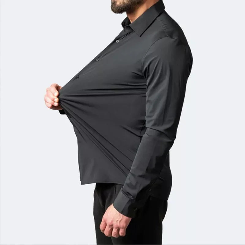 Camisa Social Slim Flex Anti Amassado - Compre 1 Leve 2