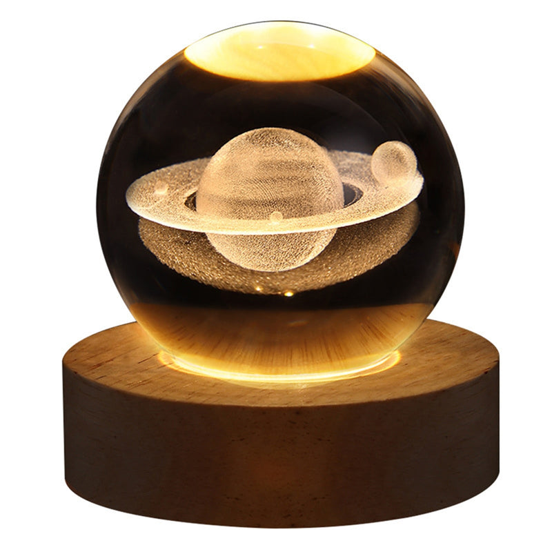 Globo Lâmpada de Cristal Romântica - Cria uma Atmosfera Acolhedora
