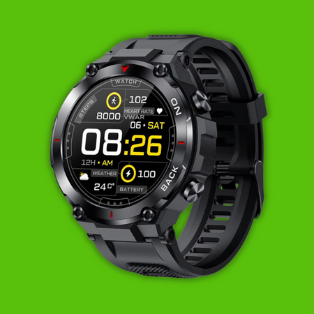 Imagem do Smartwatch Action Plus 23 com GPS representando a coleção de Smartwatches do Coisa de Outro Mundo