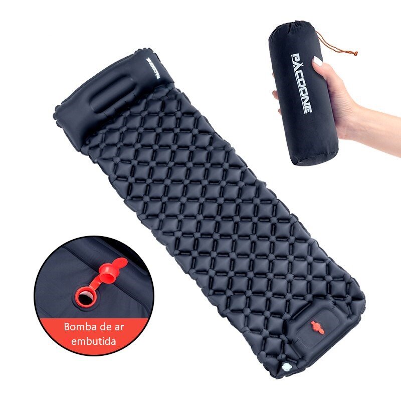 Imagem mostrando o produto Colchão Inflável de Acampamento - Conforto e Praticidade do Coisa de Outro Mundo 