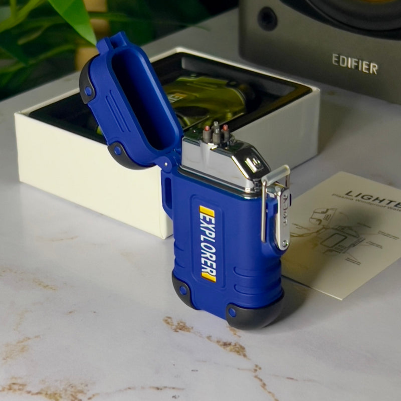 ▷ Acendedor Camuflado USB Recarregável Plasma à Prova d'Água | Coisa de Outro Mundo