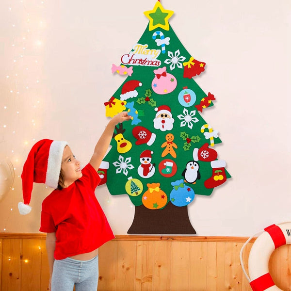 Árvore de Natal Educativa 32 Peças + Led Pisca Pisca de Brinde