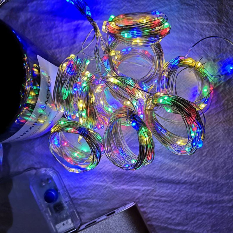 Cortina de LED | Luzes Mágicas de Natal e Casual