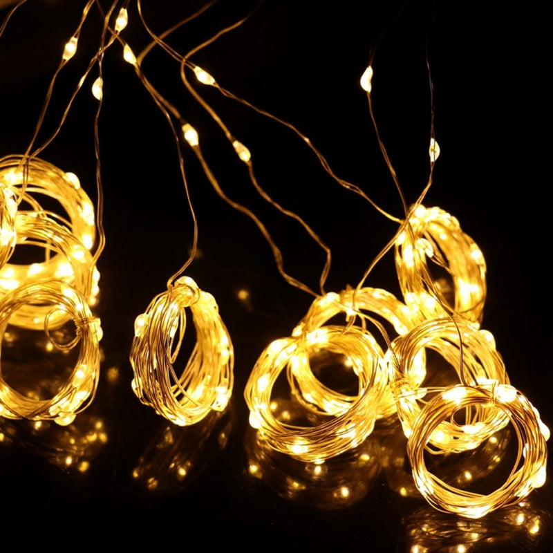 Cortina de LED | Luzes Mágicas de Natal e Casual