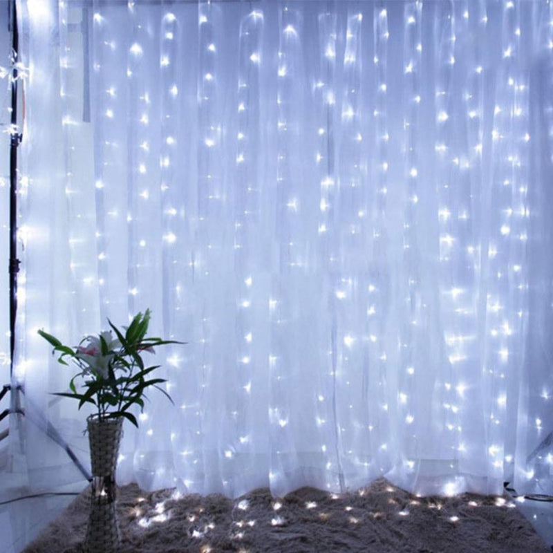 Cortina de LED | Luzes Mágicas de Natal e Casual