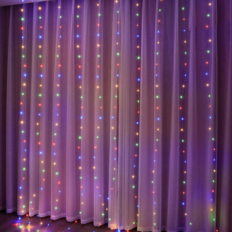 Cortina de LED | Luzes Mágicas de Natal e Casual