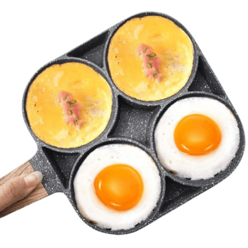 Imagem mostrando o produto Frigideira Antiaderente de Pedra 4 em 1 do Coisa de Outro Mundo 