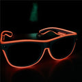 Óculos Led Neon Lente Escura Rave Balada Festa Casamento Halloween - Coisa de Outro Mundo