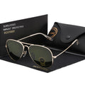 Óculos de Sol Aviador Estilo Top Gun UV400 Alta Qualidade Original Edição limitada - Coisa de Outro Mundo