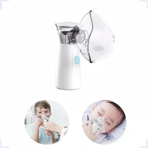 Nebulizador COM - Inalador Portátil Recarregável