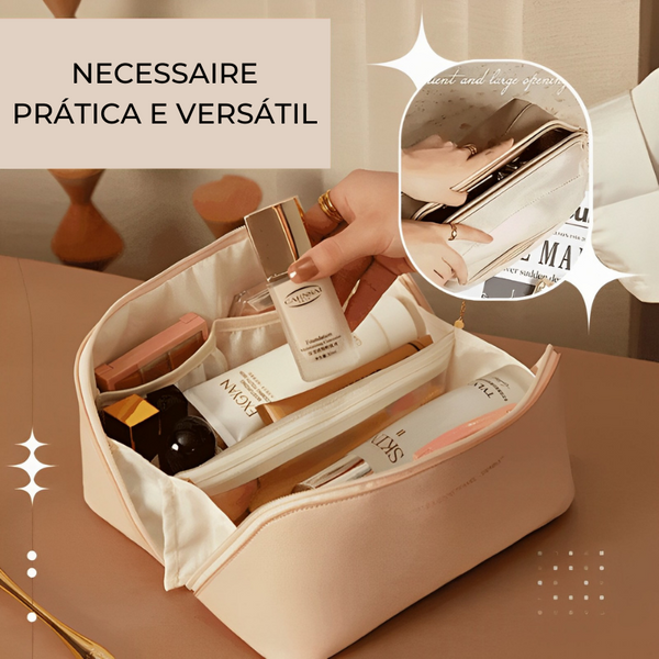 Imagem mostrando o produto Nécessaire Organizadora para Maquiagem - Necessaire Charm do Coisa de Outro Mundo 