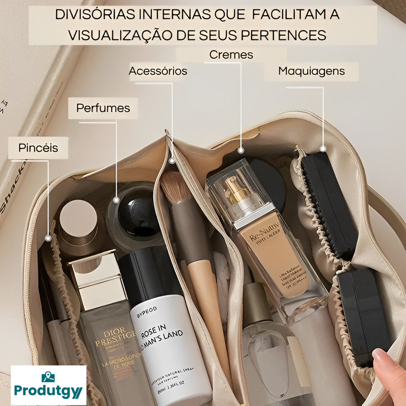 Nécessaire Organizadora para Maquiagem - Necessaire Charm