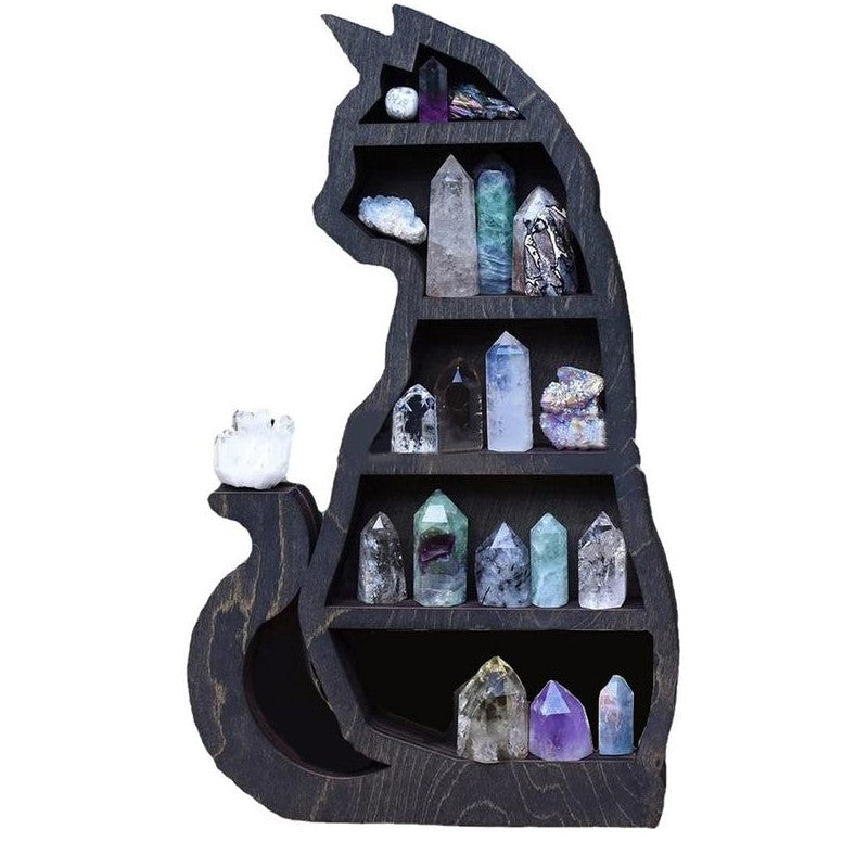 Prateleira Decorativa de Cristal Halloween