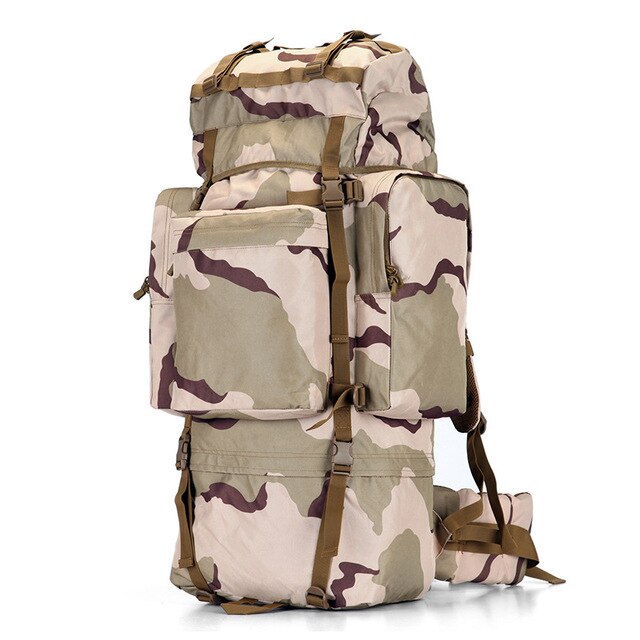 Mochila Forest 70L - Militar Camuflada - Coisa de Outro Mundo