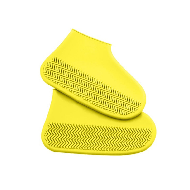 Capa de Calçados Impermeável De Silicone Protetor De Chuva Elástico