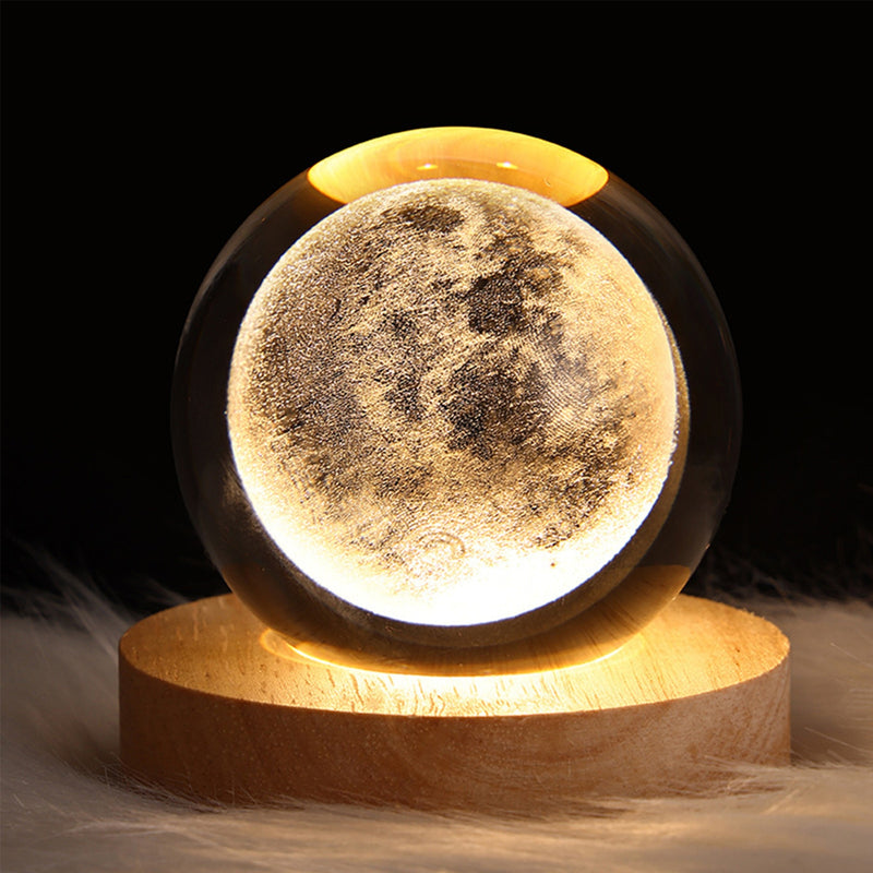 Globo Lâmpada de Cristal Romântica - Cria uma Atmosfera Acolhedora
