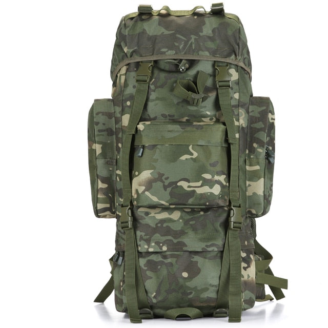Mochila Forest 70L - Militar Camuflada - Coisa de Outro Mundo