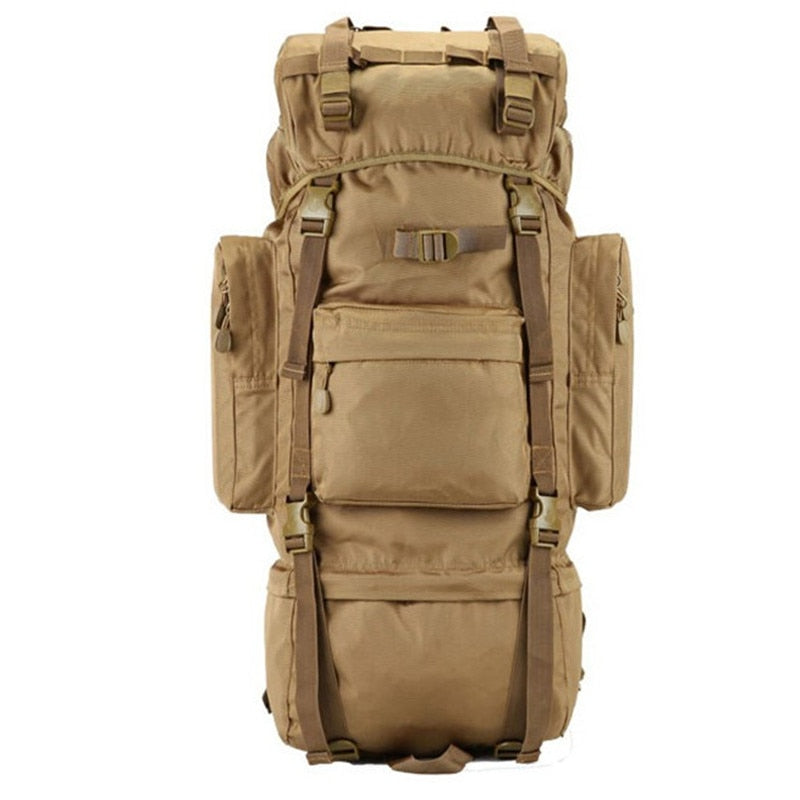 Mochila Forest 70L - Militar Camuflada - Coisa de Outro Mundo