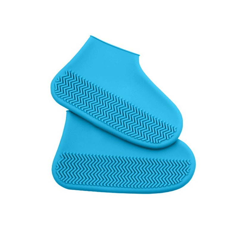 Capa de Calçados Impermeável De Silicone Protetor De Chuva Elástico