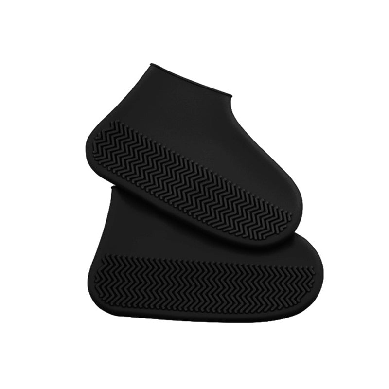 Capa de Calçados Impermeável De Silicone Protetor De Chuva Elástico