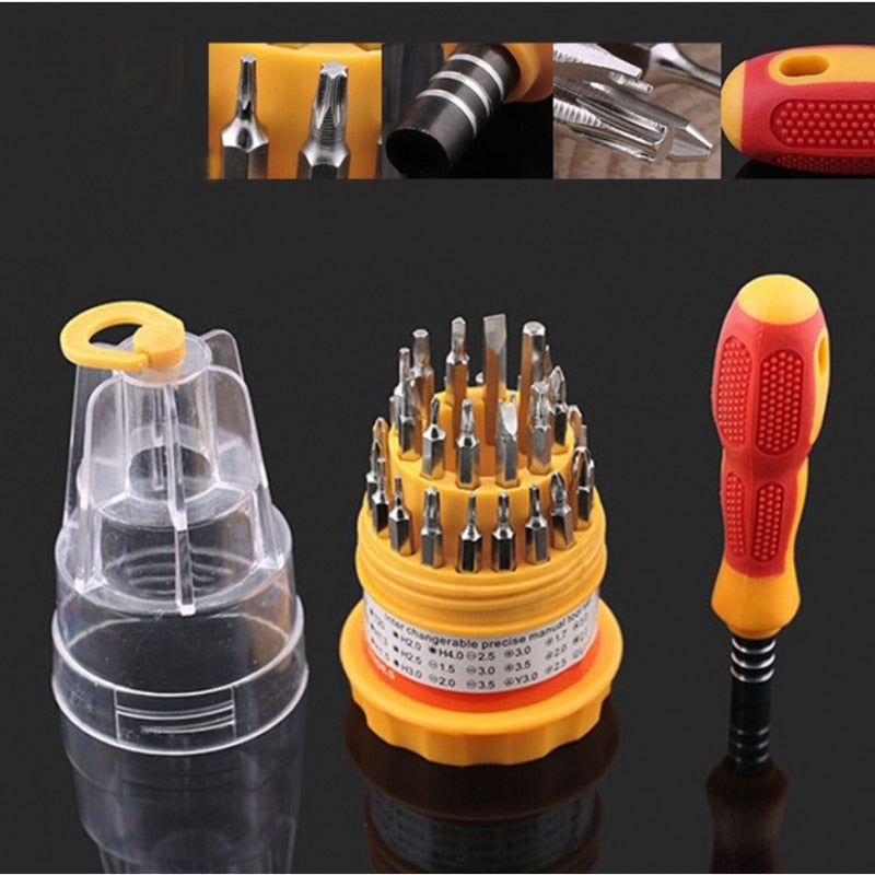 Imagem mostrando o produto Jogo de chave de fenda de precisão 31 em 1 - Torx, Alen, Philips e diversas do Coisa de Outro Mundo 