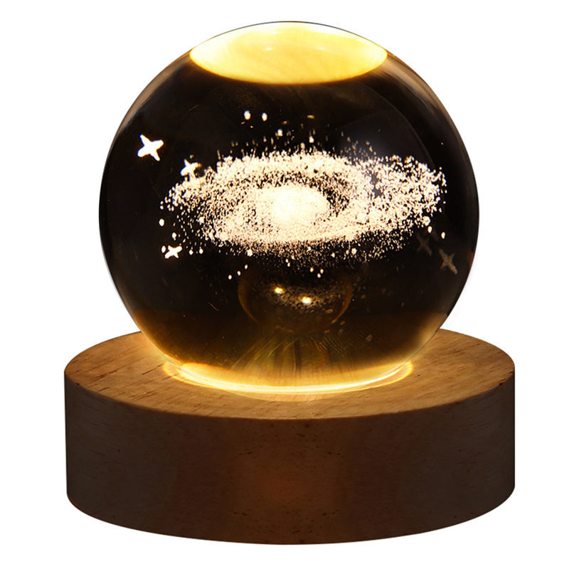Globo Lâmpada de Cristal Romântica - Cria uma Atmosfera Acolhedora