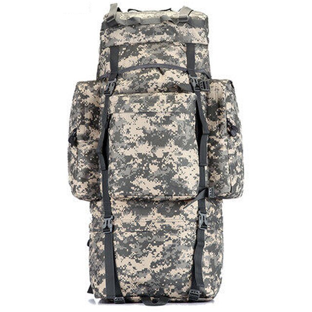 Mochila Forest 70L - Militar Camuflada - Coisa de Outro Mundo