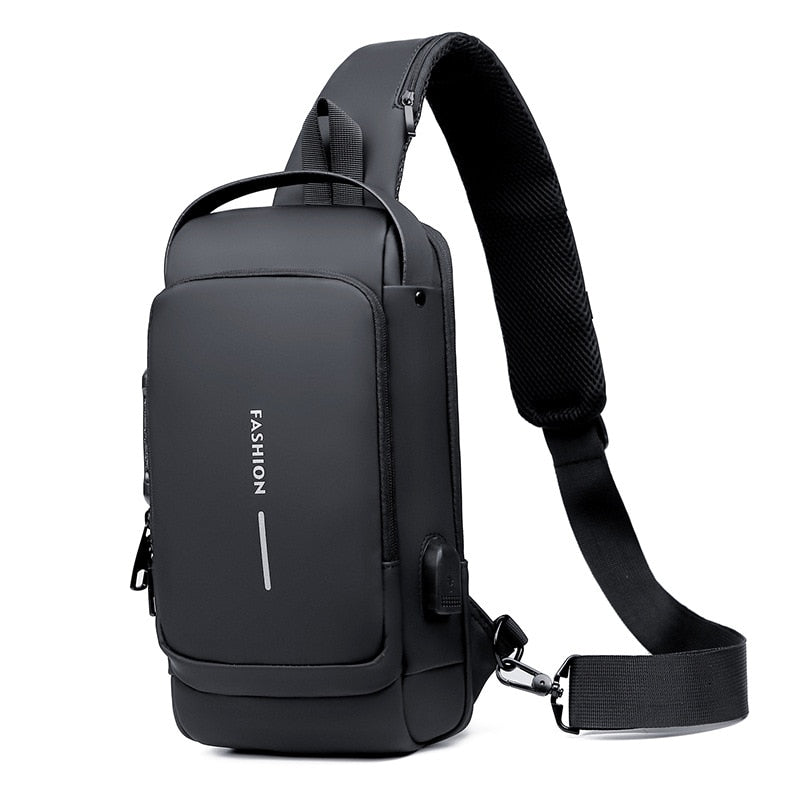 Mochila Versatile Unissex Antifurto com senha e entrada para carregamento USB - Coisa de Outro Mundo