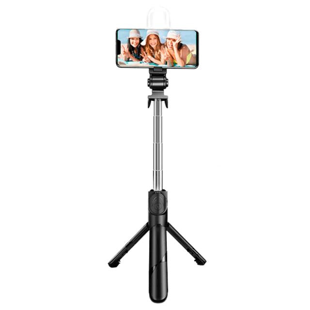 Tripé Para Celular Max Light - Bluetooth, Luz e Controle Remoto