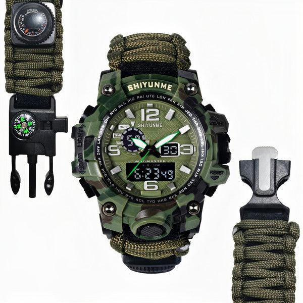 Adventure Watch - Relógio Tático de Sobrevivência - Coisa de Outro Mundo
