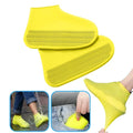 Capa de Calçados Impermeável De Silicone Protetor De Chuva Elástico