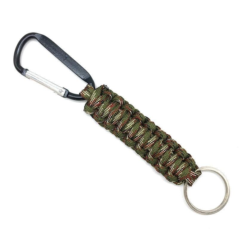 Chaveiro de Mosquetão Paracord - Coisa de Outro Mundo