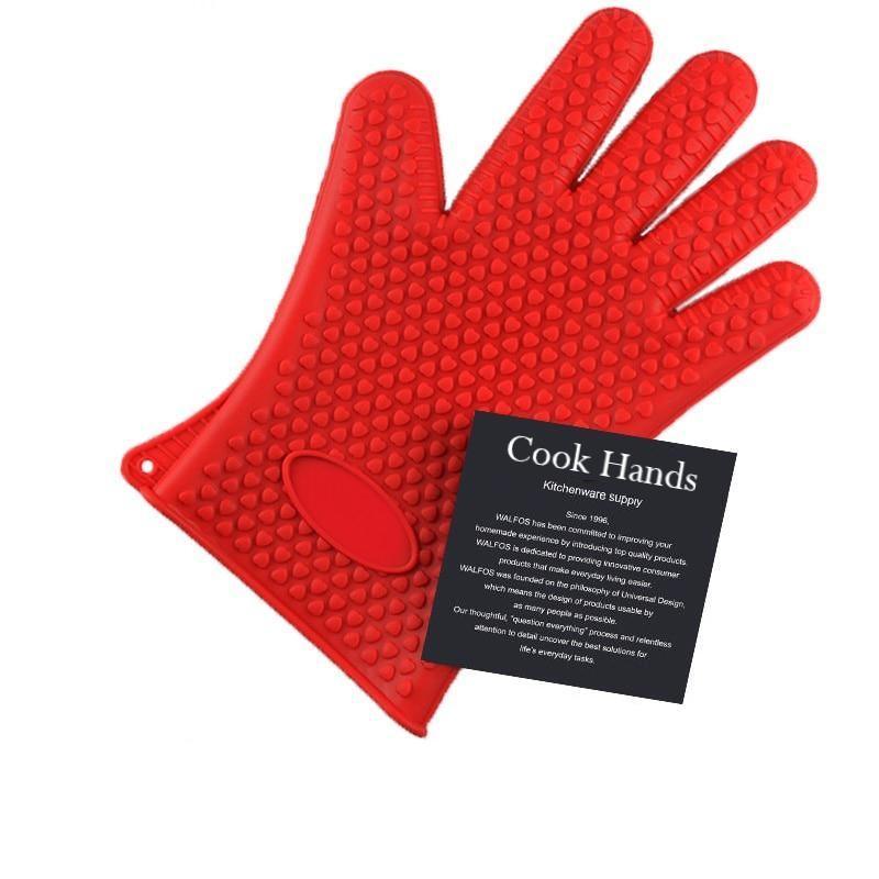 Imagem mostrando o produto Cook Hands- Luvas de silicone para cozinha do Coisa de Outro Mundo 