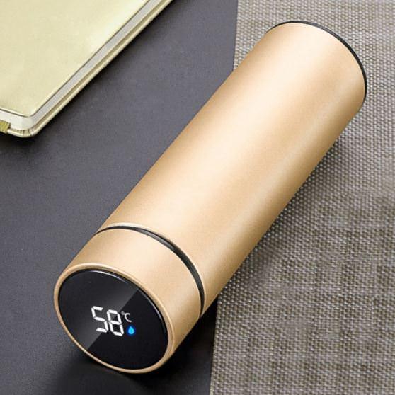 Garrafa Smart - Garrafa Térmica Inteligente Com Led Indicador de Temperatura