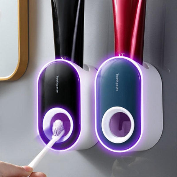 Imagem mostrando o produto Dispensador automático de pasta de dente do Coisa de Outro Mundo 