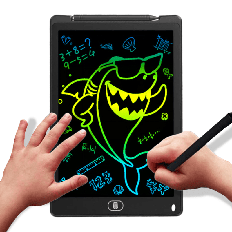 Imagem mostrando o produto Draw Pad- Lousa Mágica Digital 8.5" Tela LCD Desenho Caligrafia Educativo do Coisa de Outro Mundo 