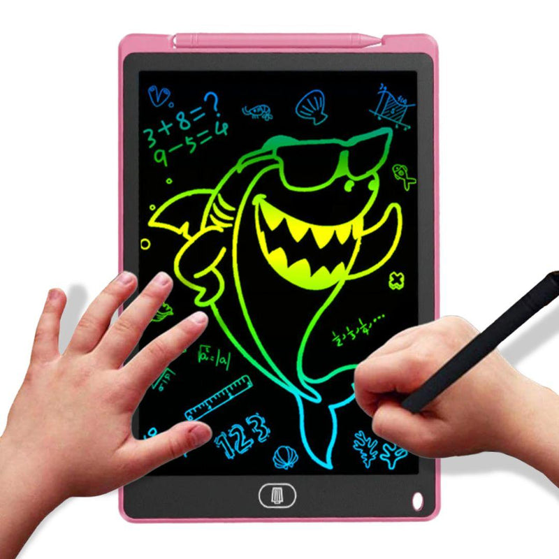 Draw Pad- Lousa Mágica Digital 8.5" Tela LCD Desenho Caligrafia Educativo - Coisa de Outro Mundo