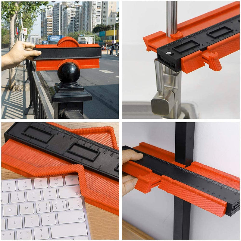 Imagem mostrando o produto Ferramenta de perfil de medidor de contorno do Coisa de Outro Mundo 