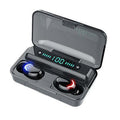 Fone Bluetooth Wireless 2000mAh Sem Fio À Prova D'água Com Microfone