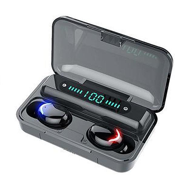 Fone Bluetooth Wireless 2000mAh Sem Fio À Prova D'água Com Microfone