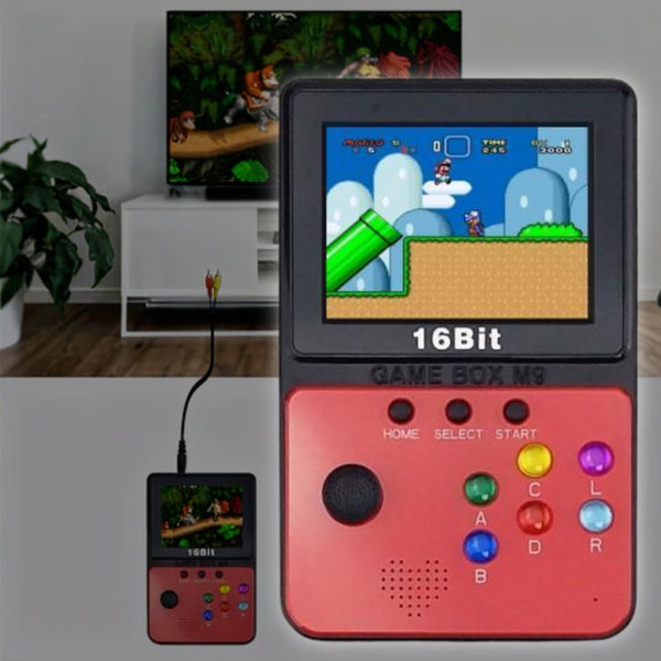 Imagem mostrando o produto Gameback - Game portátil 16 bits + cartão SD do Coisa de Outro Mundo 