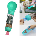 Pet Babysitter - Garrafa 4 em 1 com Bebedouro Ração Porta Sacos e Pá Coletora