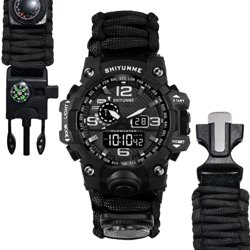Adventure Watch - Relógio Tático de Sobrevivência - Coisa de Outro Mundo