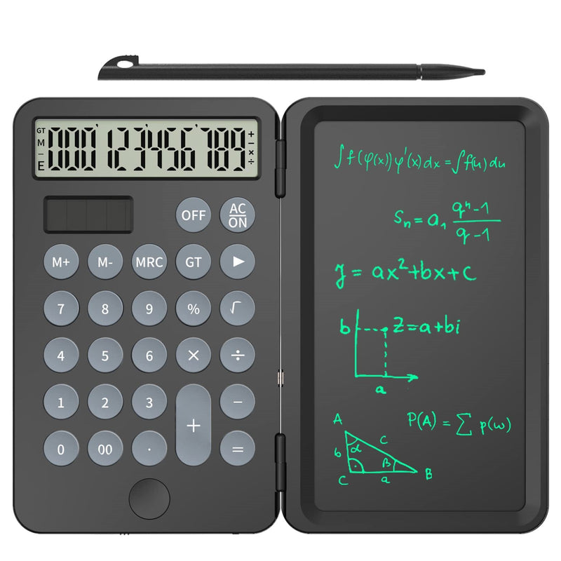 Imagem mostrando o produto Office Pad 2 Em 1 - Calculadora Com Bloco de Notas Digital LCD 6.5" do Coisa de Outro Mundo 