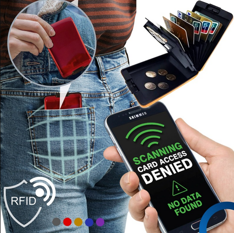 Carteira Antifurto RIFD - Security Slim