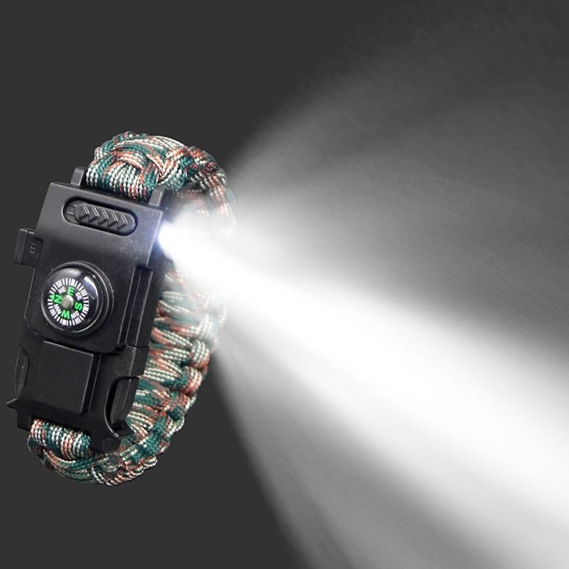 Imagem mostrando o produto Pulseira de Sobrevivência Paracord do Coisa de Outro Mundo 