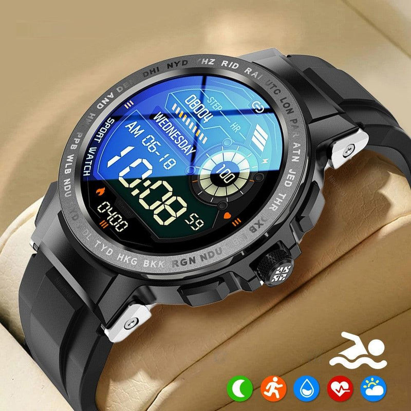 Imagem mostrando o produto Relógio Inteligente Smart Atlas IP68 A Prova D'água Smartwatch Tela IPS 1.28" Bluetooth Frequência Cardíaca do Coisa de Outro Mundo 