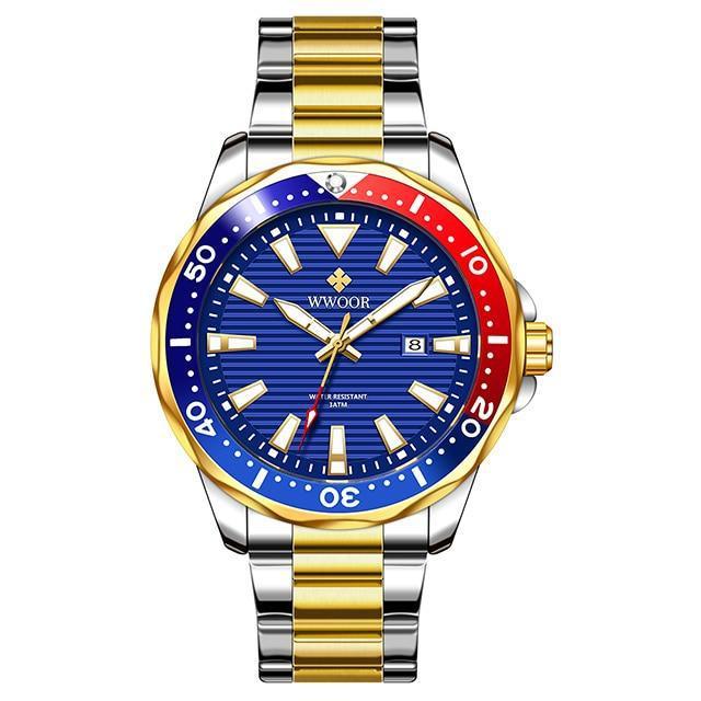 Relógio Luxuoso Elegance WWOOR - Coisa de Outro Mundo