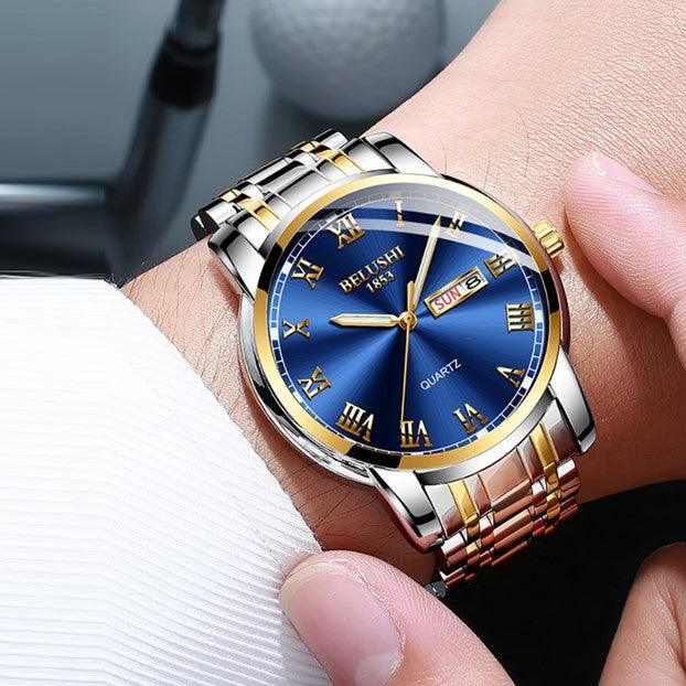 Imagem mostrando o produto Relógio Masculino Beluchi Stainless Steel do Coisa de Outro Mundo 