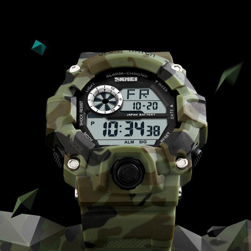 Relógio Military Drop Shock - Coisa de Outro Mundo
